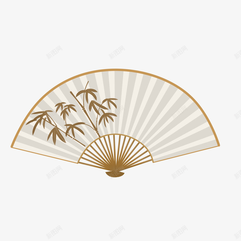 扇子 折扇插画png免抠素材_新图网 https://ixintu.com 扇子 折扇 插画