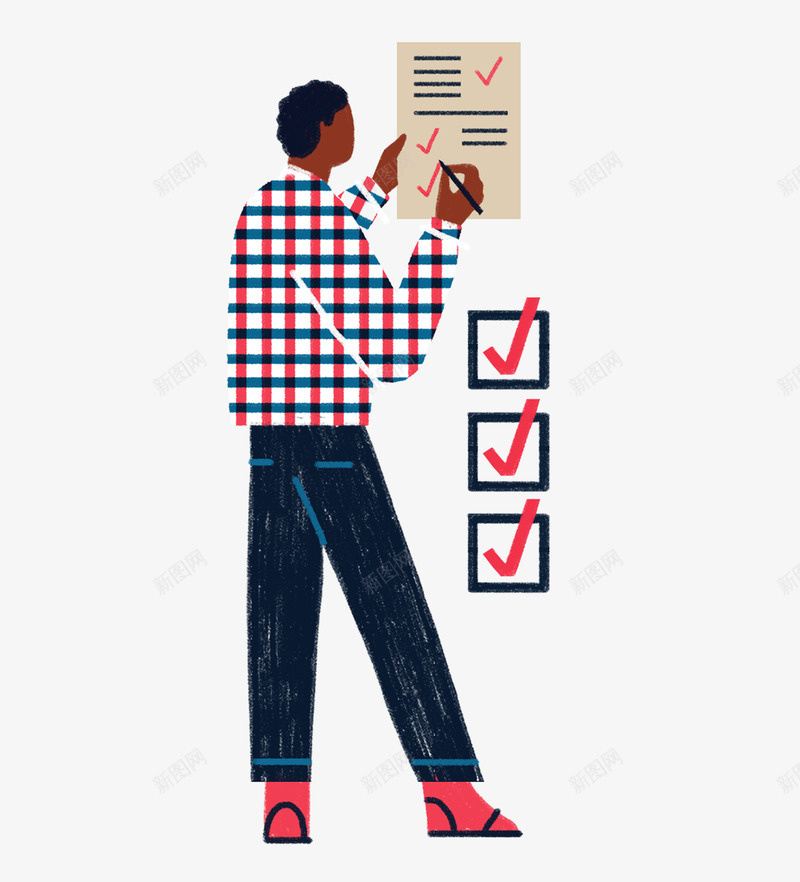 ballot ILLUSTRATION politics usa vote人物插画png免抠素材_新图网 https://ixintu.com 人物 插画