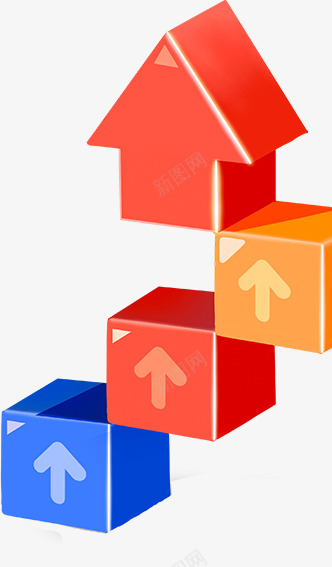 立体箭头提升发展增速免扣png免抠素材_新图网 https://ixintu.com 立体 箭头 提升 发展 增速 免扣