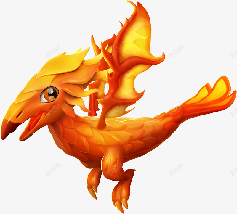 Phoenix Dragon龙们png免抠素材_新图网 https://ixintu.com 龙们