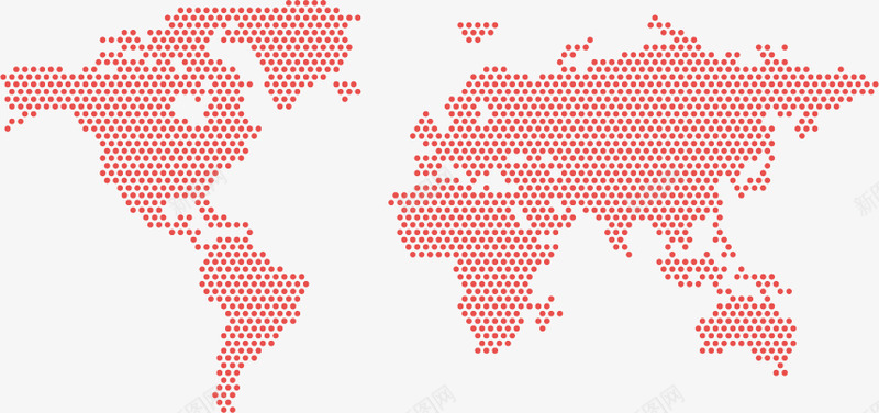 世界地图小圆点品牌png免抠素材_新图网 https://ixintu.com 世界地图 圆点 品牌