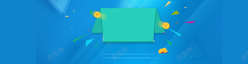 蓝色背景jpg设计背景_新图网 https://ixintu.com 企业官网 节日促销 互联网 科技 金币 大气 几何 纸屑 海报banner 科技感 科技风 高科技 科幻 商务