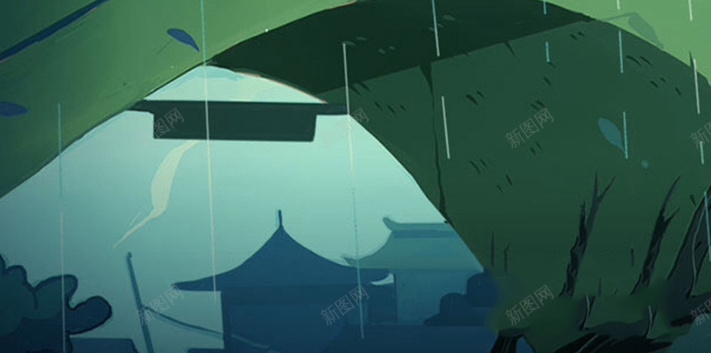 清明节缅怀祖先H5背景素材jpg设计背景_新图网 https://ixintu.com H5背景素材 人物 伞 卡通 桥面 清明节 简约 缅怀祖先 阴雨天 阴雨天气 雨水