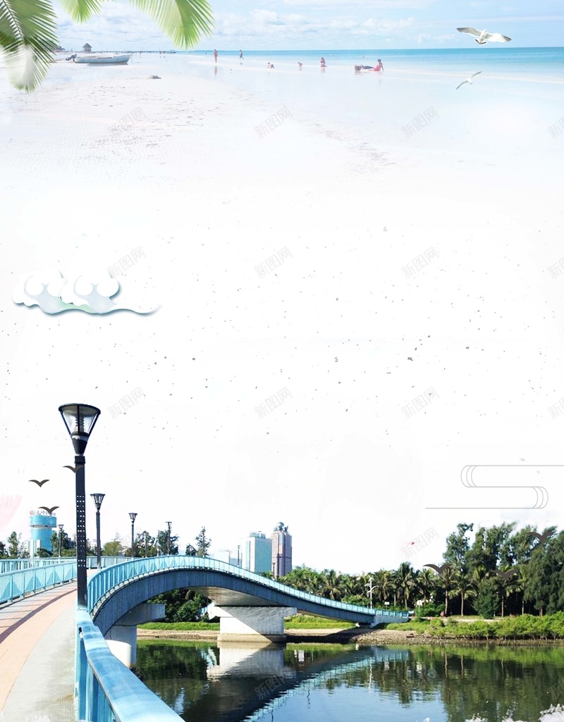 海口简约冬季旅游海报psd设计背景_新图网 https://ixintu.com 海南旅游 海口旅游 旅行社 自驾游 海南 海口印象 印象海口 畅游海口 简约 优惠 冬季旅游