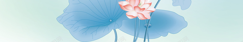 夏至二十四气节海报背景psd设计背景_新图网 https://ixintu.com 二十四 小清新 夏至 气节 荷花 简约 浅蓝 背景