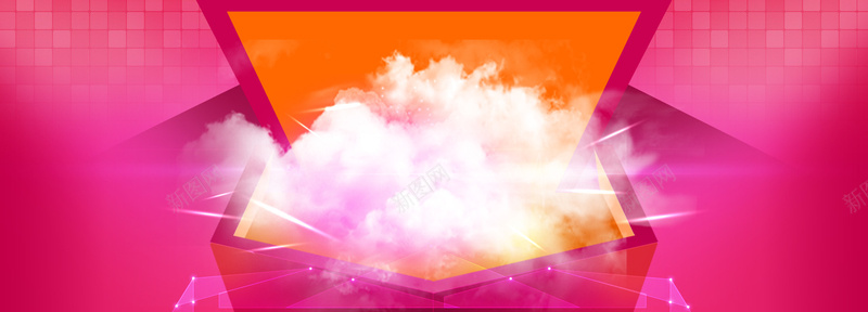 扁平化促销活动背景jpg设计背景_新图网 https://ixintu.com 海报banner 扁平化 促销 扁平 渐变 几何
