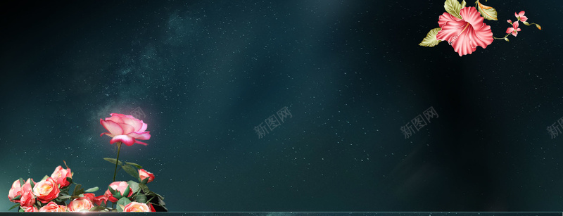 春季化妆品黑色淘宝海报背景psd设计背景_新图网 https://ixintu.com 春暖花开 春女装 春天 春季 花枝 春季上新 淘宝 春季促销 约惠春天 化妆品海报