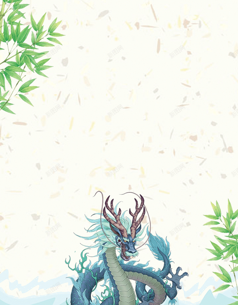 手绘二月二龙抬头海报模板psd设计背景_新图网 https://ixintu.com 手绘 二月二 龙抬头 海报 理发 龙头节 插画 传统节日 简约