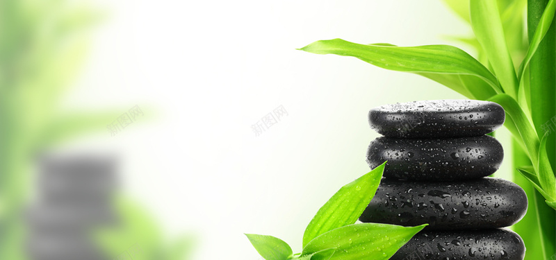 养生背景jpg设计背景_新图网 https://ixintu.com 养生背景 小清新背景 养生馆 绿色背景 海报banner 黑色鹅软石