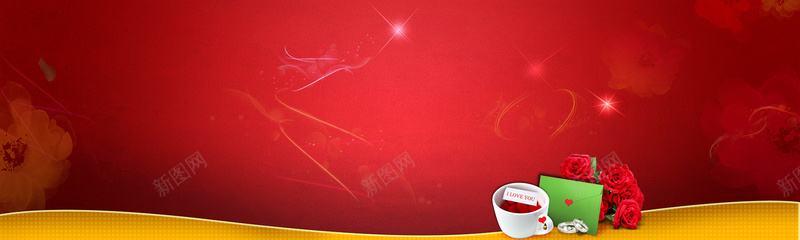 红色促销背景psd设计背景_新图网 https://ixintu.com 海报banner 淘宝打折海报 浪漫背景 红色背景 花朵 促销psd海报 淘宝婚庆用品促销活动海报 促销PSD海报 浪漫 梦幻