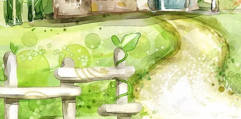 手绘插画浪漫艺术设计H5背景jpg设计背景_新图网 https://ixintu.com 浪漫背景 背景设计 艺术插画 背景 设计 浪漫 艺术设计 艺术背景 插画设计 插画背景