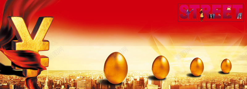 红色喜庆金蛋背景psd设计背景_新图网 https://ixintu.com 红色 喜庆 金蛋 彩带 金币 货币 人物 海报banner 激情 狂欢