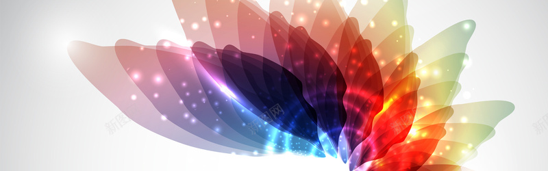 蝴蝶翅旋律彩色背景psd设计背景_新图网 https://ixintu.com 海报banner banner 彩色 旋律 炫丽 蝴蝶翅 浪漫 梦幻