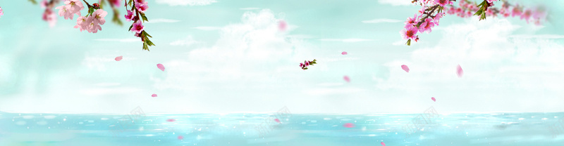化妆品banner海报psd设计背景_新图网 https://ixintu.com 春季新品 化妆品 春天 花朵 设计 素材 淘宝 天空 背景 banner图 海报 淘宝界面设计 淘宝广告banner 海报banner 文艺 小清新 简约