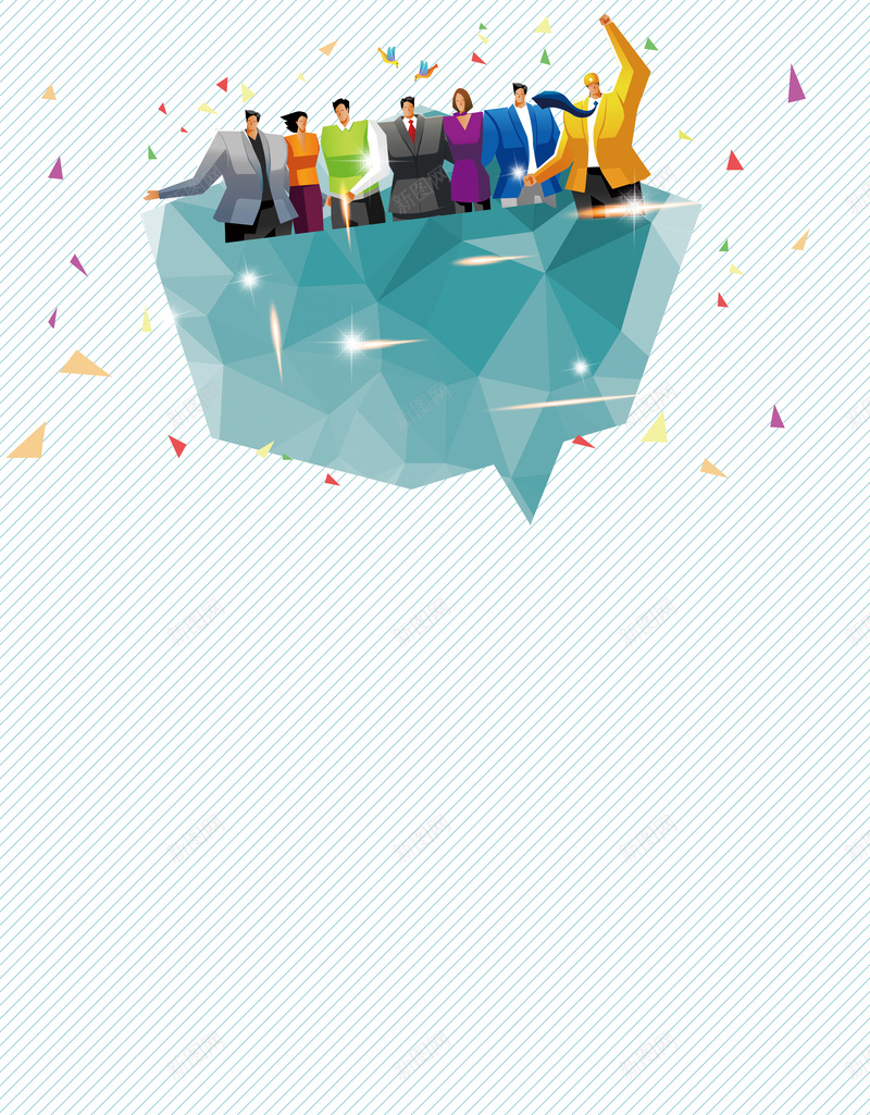 卡通小人几何招聘蓝色背景素材psd设计背景_新图网 https://ixintu.com 几何 卡通 图形 小人 招聘 蓝色 背景 冰晶 彩带 线条 简约 扁平 人才