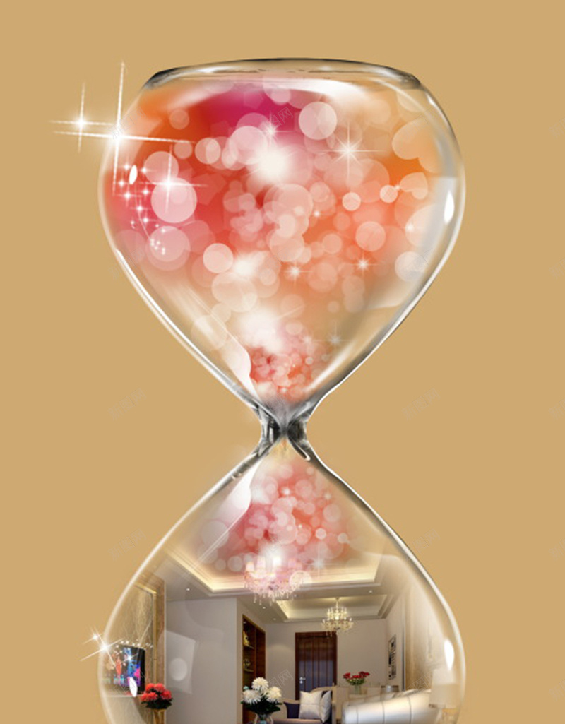 梦幻沙漏倒计时背景图jpg设计背景_新图网 https://ixintu.com 倒计时 粉红色 扁平 沙漏 褐色 H5 h5 渐变 几何