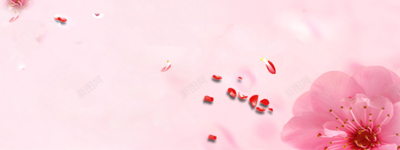 唯美花朵海报背景jpg设计背景_新图网 https://ixintu.com 淘宝广告图 唯美花朵 粉色背景 粉色花朵 女生 促销海报 淘宝素材 夏季促销 连衣裙广告图 海报banner 其他