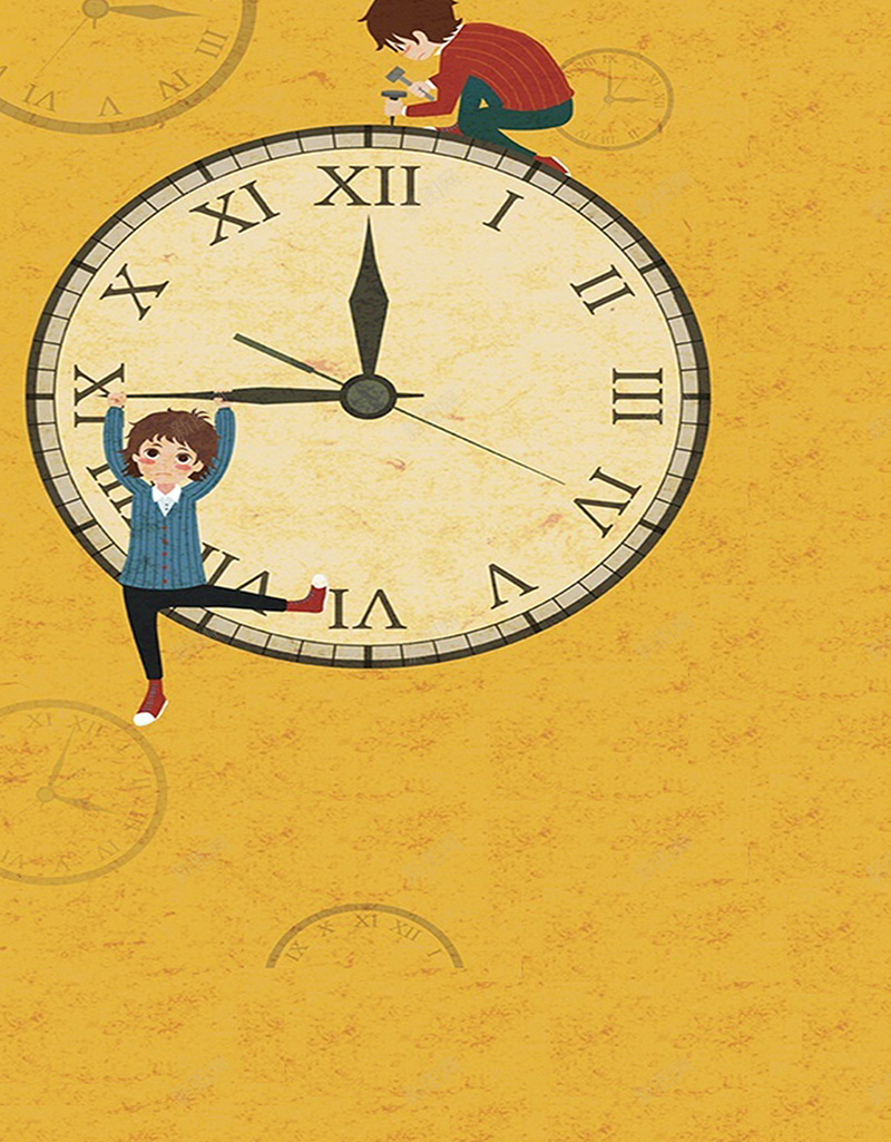 倒计时海报背景素材jpg设计背景_新图网 https://ixintu.com 海报设计 卡通 励志海报 男孩 时钟 倒计时图片下载 公司文化 活在当下