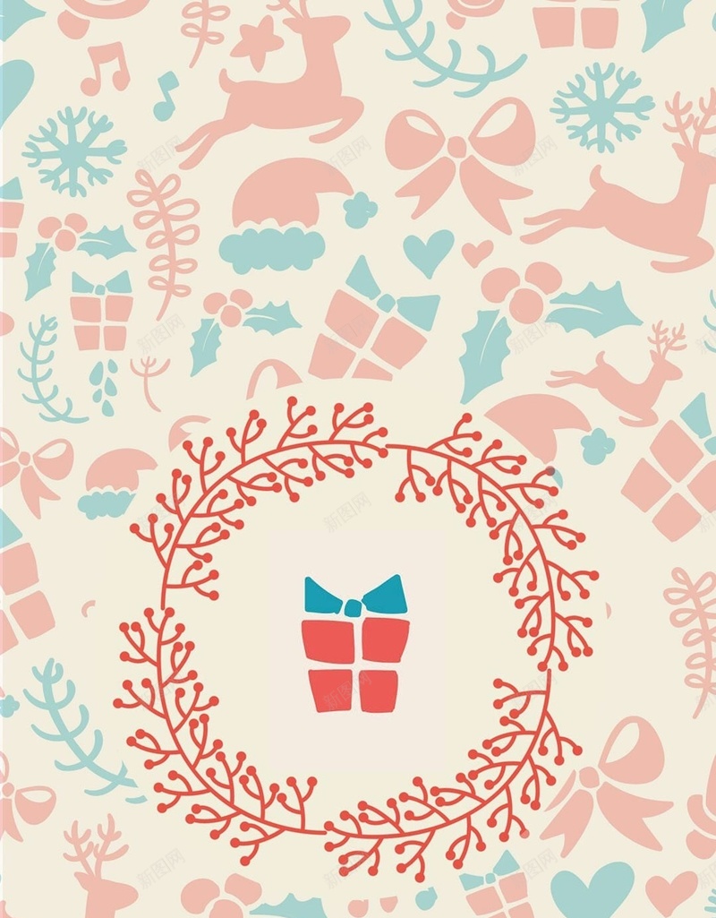 手绘插画圣诞H5背景jpg设计背景_新图网 https://ixintu.com christmas merry 圣诞节 圣诞 彩色 手绘 插画 H5 h5 卡通 童趣