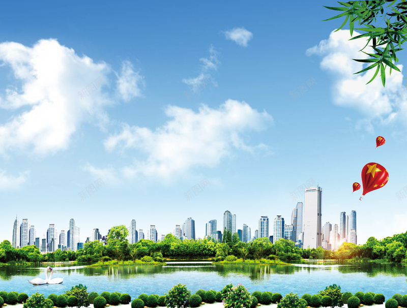 城市建设七一建党节海报背景模板jpg设计背景_新图网 https://ixintu.com 城市建设 七一 建党节 海报背景模板 城市背景 湖面 蓝天 白云 热烈庆祝七一