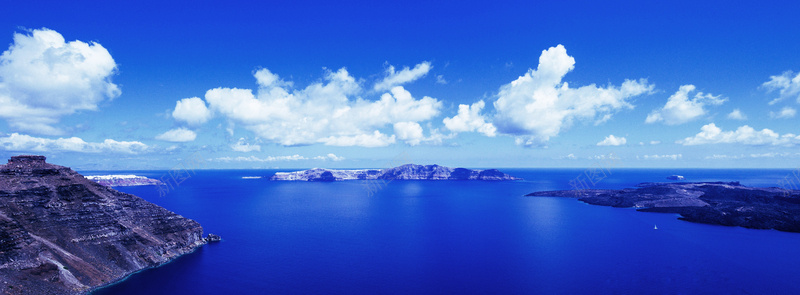 大气海岛背景jpg设计背景_新图网 https://ixintu.com 大气 海岛 蓝色 港湾 旅游 云海 礁石 风景 背景 海报banner 摄影