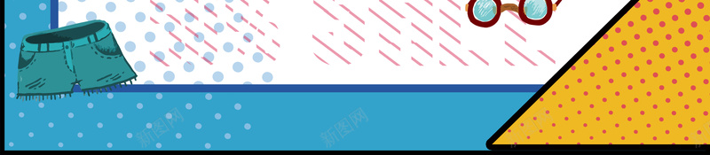 卡通促销海报背景psd设计背景_新图网 https://ixintu.com 卡通促销 促销宣传 波普艺术 卡通宣传 优惠海报 促销海报 背景 文艺