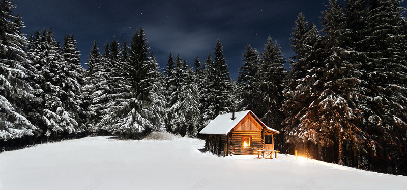 圣诞小木屋淘宝背景图jpg设计背景_新图网 https://ixintu.com 圣诞 小木屋 雪地 雪景 海报banner 圣诞海报 摄影 风景