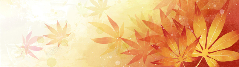 高清炫彩花卉bannerjpg设计背景_新图网 https://ixintu.com 唯美 植物 素材 红叶 色彩 海报banner 其他