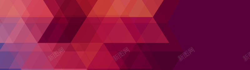 时尚几何形banner背景jpg设计背景_新图网 https://ixintu.com 扁平化背景 红色背景 海报banner 扁平 渐变 几何