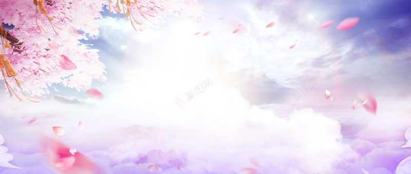 春暖花开女神节清新海报背景psd设计背景_新图网 https://ixintu.com 春季 春天 春暖花开 花枝 春女装 春季上新 淘宝 春季促销 约惠春天 女神节
