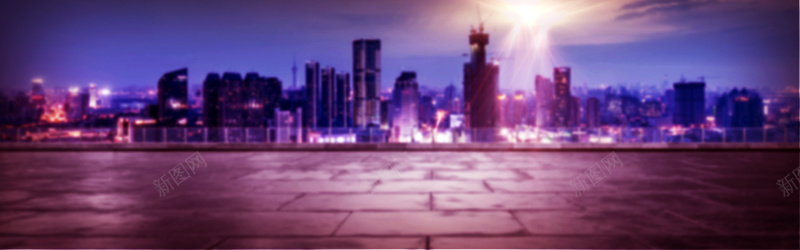 建筑虚化banner背景psd设计背景_新图网 https://ixintu.com 皮包 男装 男鞋 虚化 模糊 毛玻璃效果 城市 海报banner 大气