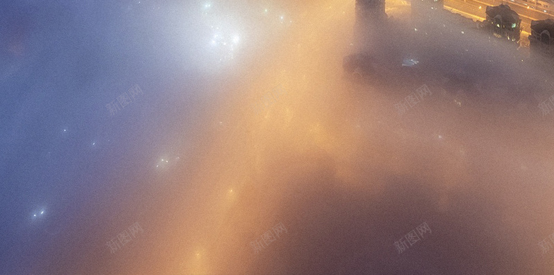 梦幻都市H5背景jpg设计背景_新图网 https://ixintu.com 天空 灯光 烟雾 蓝色 都市 H5背景 大气 H5 h5