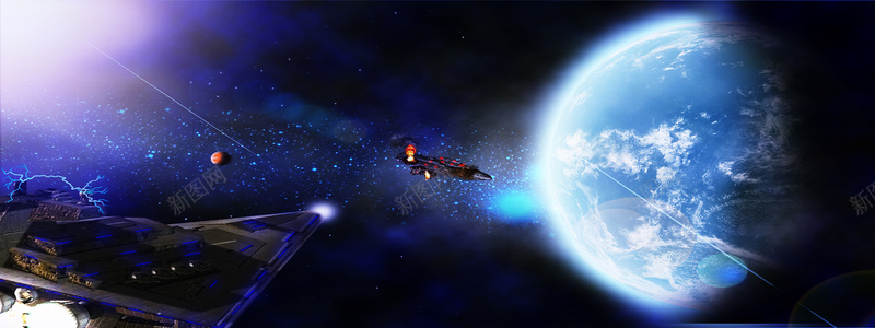 星球背景jpg设计背景_新图网 https://ixintu.com 光晕 科幻 星空 星球 星云 银河 星球战舰 战舰 宇宙 飞船 PSD分层素材 海报banner 星海 星际 其他