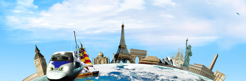 旅游网页扁平背景bannerpsd设计背景_新图网 https://ixintu.com 出游 平面 扁平 旅游 设计 游玩 网页 网站 背景 banner