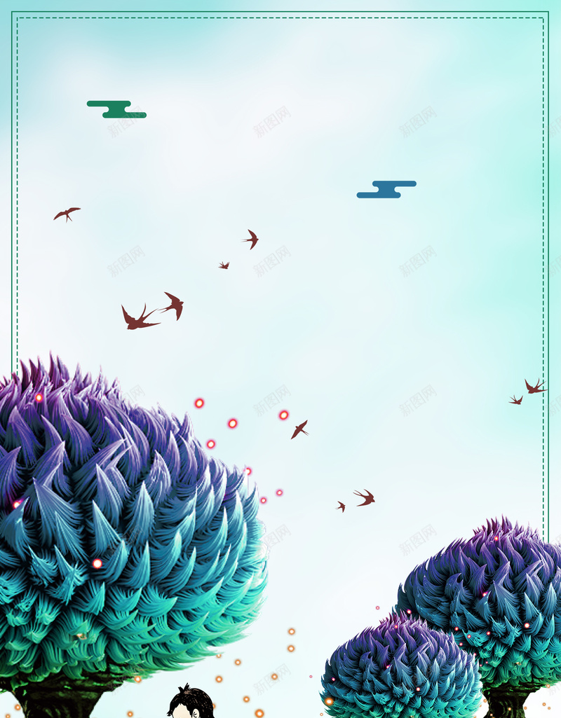 绿色手绘清新植树节大树植树的小朋友背景jpg设计背景_新图网 https://ixintu.com 绿色 手绘 清新 植树节 大树 植树的小朋友 春天 春天来了 线框