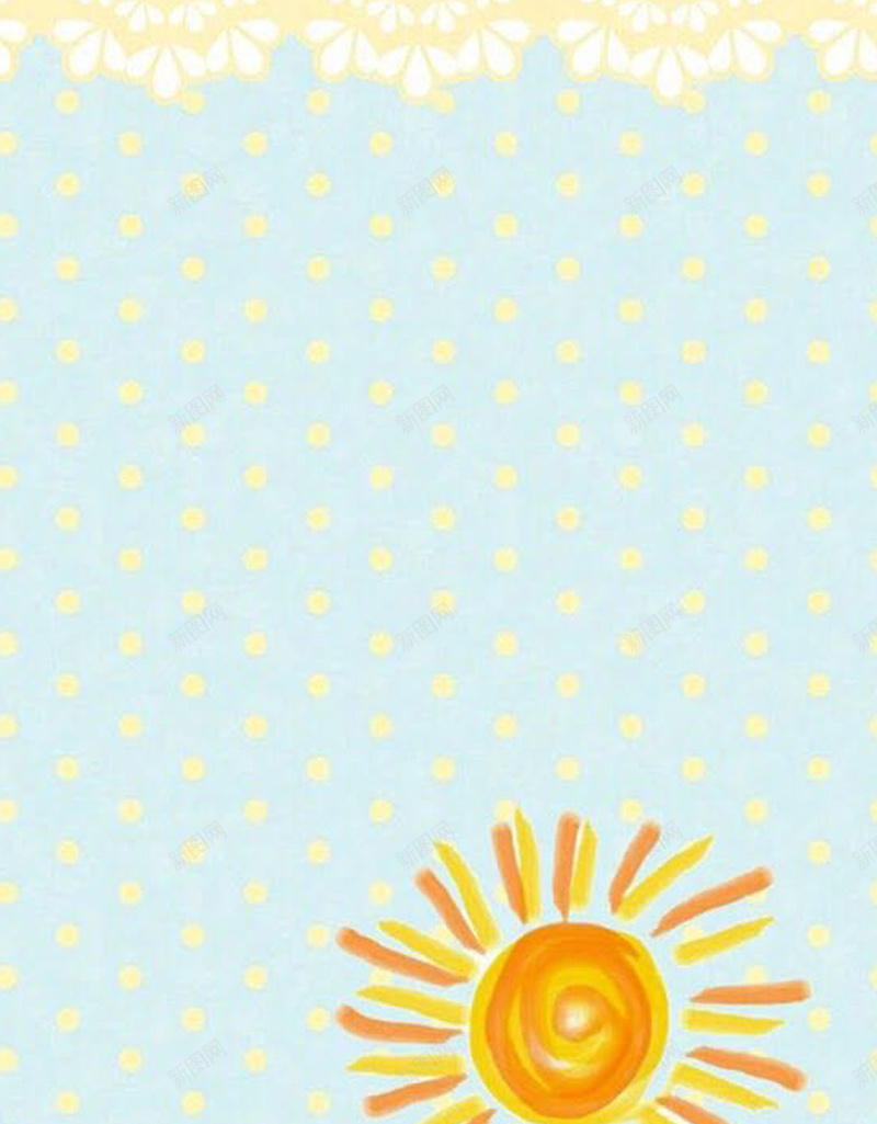 蓝色手绘太阳App手机端H5背景jpg设计背景_新图网 https://ixintu.com 太阳光 太阳 手绘 蓝色 阳光 小清新 点点 App手机端 H5背景 手机背景 蓝色背景