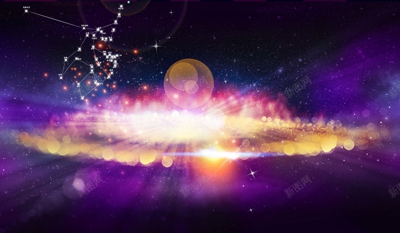 腾飞梦想企业年会展板背景模板psd设计背景_新图网 https://ixintu.com 腾飞梦想 企业 展板 年会 海报 星空 大气 紫色 光晕 光圈 光点