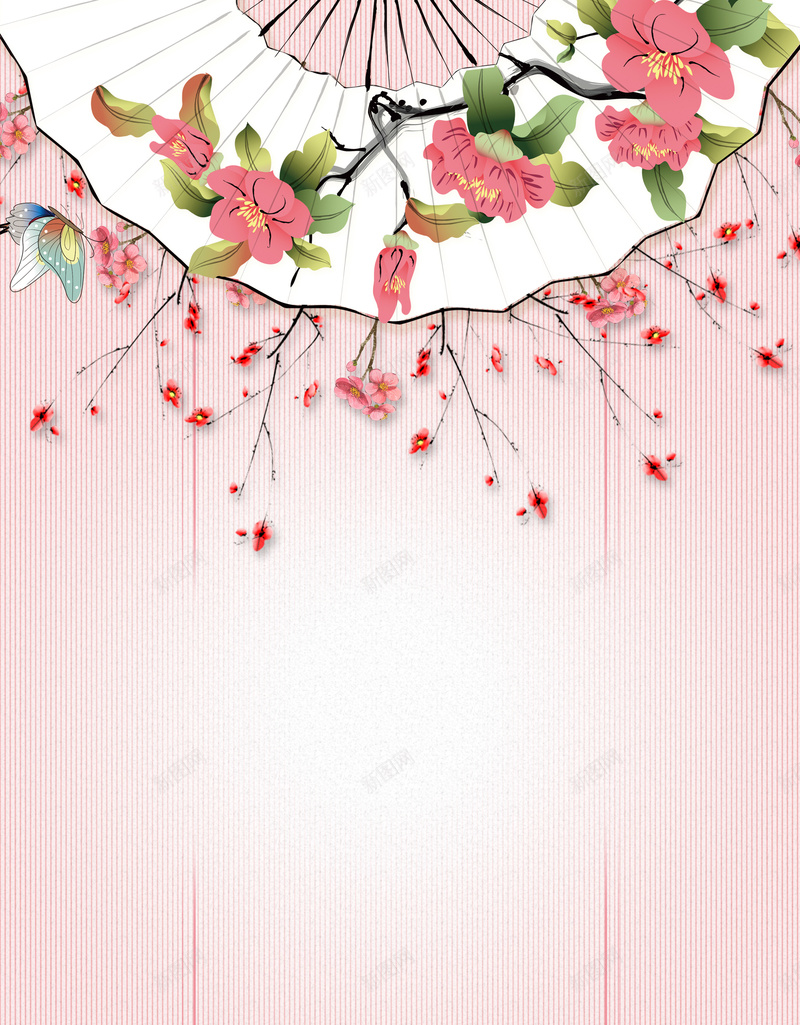 唯美清新桃花婚纱影楼促销海报背景jpg设计背景_新图网 https://ixintu.com 促销 唯美 婚纱 桃花 清新 影楼 海报 影楼促销海报 促销海报
