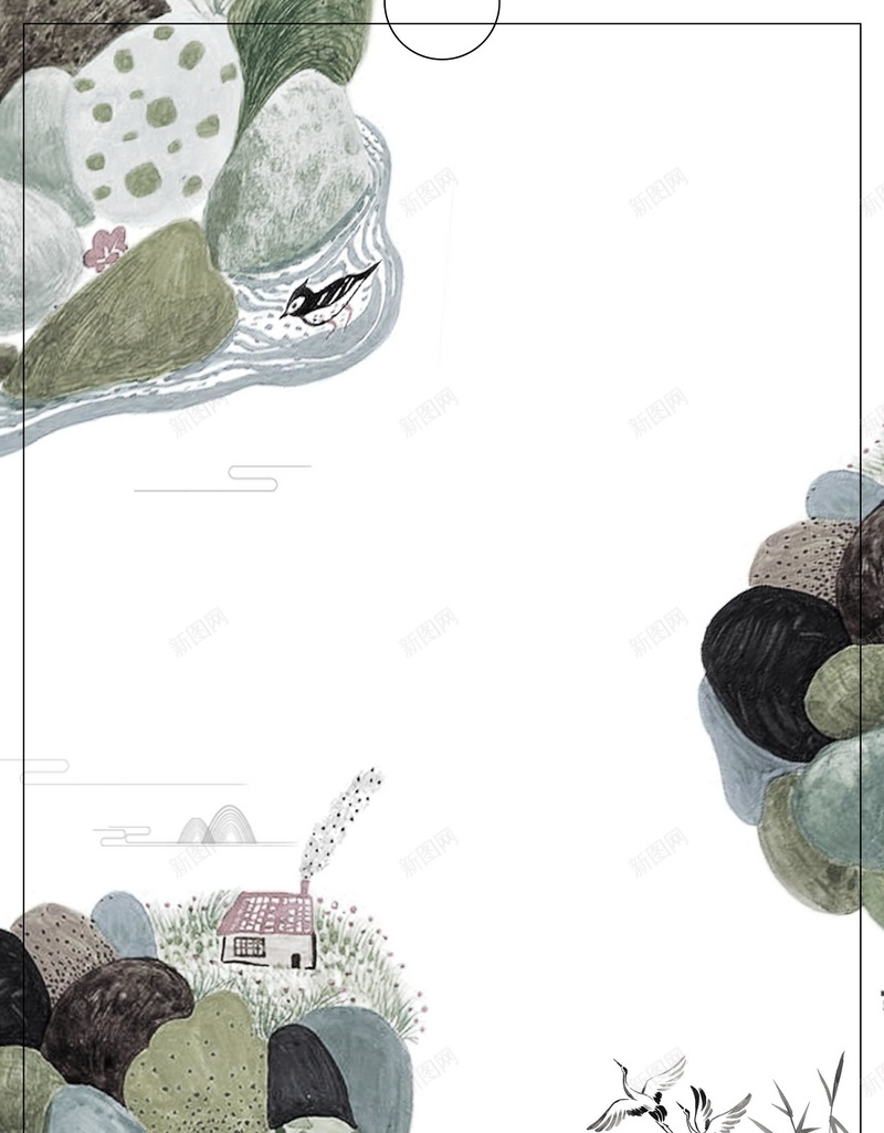 简约水墨风美术绘画psd设计背景_新图网 https://ixintu.com 绘画大赛 美术比赛 大赛 画画 绘画 美术培训 绘画培训 艺术培训 平面设计 分层文件 PSD源文件 150PPI