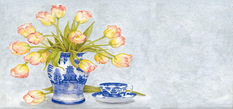 手绘花瓶背景jpg设计背景_新图网 https://ixintu.com 手绘 油画 灰色 花朵 花瓶 海报banner 卡通 童趣