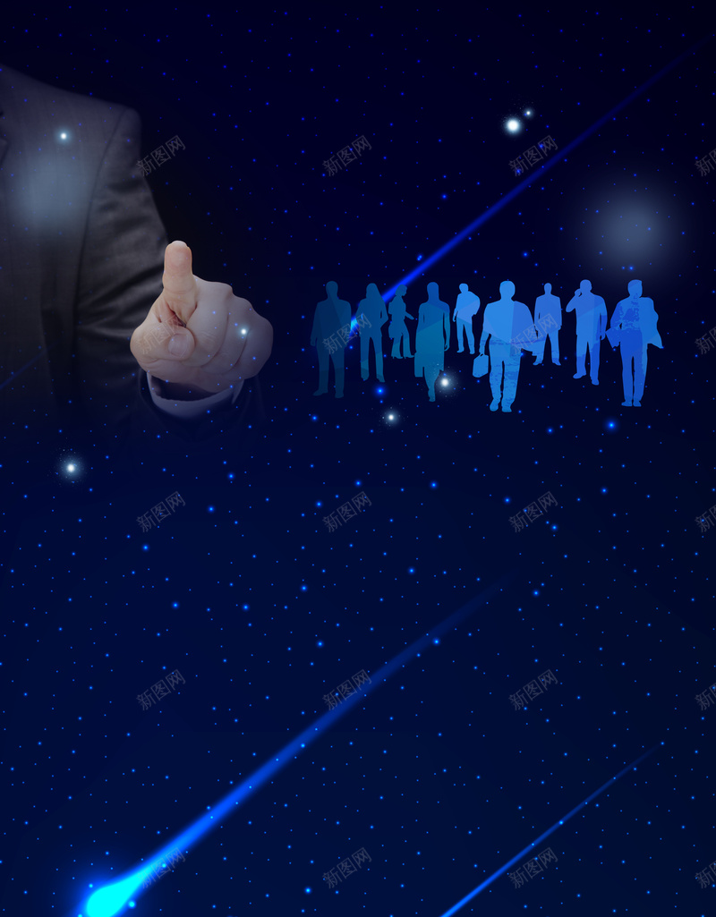 商务招聘展架背景素材psd设计背景_新图网 https://ixintu.com 彩色绚丽 招聘广告 校园招聘 高新诚聘 招聘会 人 店招 招人 招人广告 招人海报