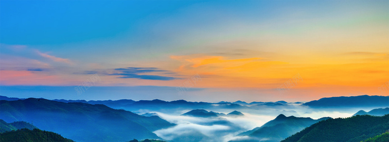 唯美背景jpg设计背景_新图网 https://ixintu.com 彩云 山脉 大气 山河 壮丽 海报banner 文艺 小清新 简约
