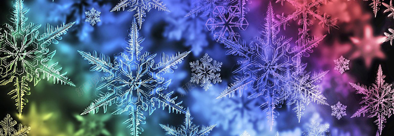 雪花渐变背景jpg设计背景_新图网 https://ixintu.com 海报banner 七彩 冬天 炫彩 雪花 质感 纹理