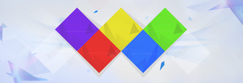 数码背景psd设计背景_新图网 https://ixintu.com 拼接块 几何 清新 天猫淘宝海报 海报banner 其他