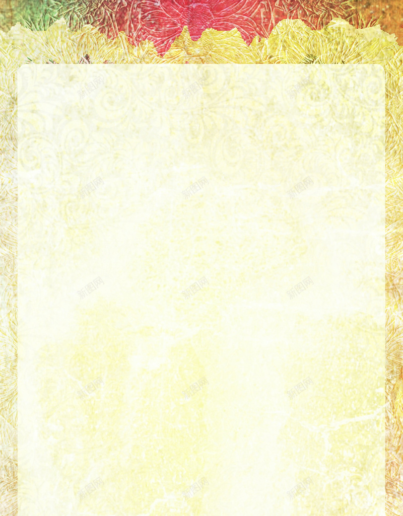 大气花纹卡片H5背景素材jpg设计背景_新图网 https://ixintu.com 简约 大气 花纹 卡片 黄色背景 花纹底图 卡片背景 花纹背景 花纹素材 H5背景素材