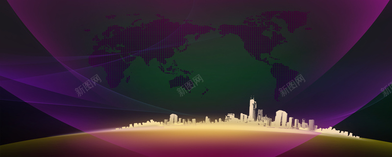 大气科技紫黑商务海报背景素材psd设计背景_新图网 https://ixintu.com 商务海报 大气 紫黑色 光圈 建筑素材 科技海报 科技素材 背景素材 大气商务