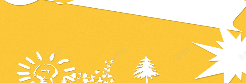 简约炫彩个性扁平背景bannerpsd设计背景_新图网 https://ixintu.com 创意设计 简约 商务 色彩 素材 树林 海报banner 文艺 小清新