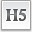 H5标签图标png免抠素材_新图网 https://ixintu.com H5