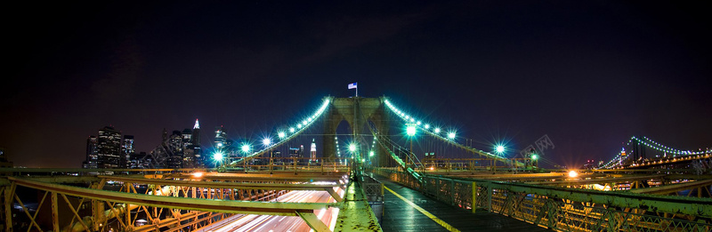 大桥夜景banner创意设计psd设计背景_新图网 https://ixintu.com 建筑群 高大上 广告 海洋 街道 城市 海报banner 其他