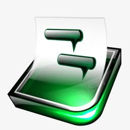 水晶效果Office系列软件图标对话png_新图网 https://ixintu.com 水晶 效果 office 系列 软件 图标 对话
